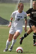 UAB Women's Soccer Player Jenny Rynders Named To Soccerbuzz Elite Team Of The Week
