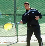 Blazer Men's Tennis Team Splits Pair Of Matches At HEB Collegiate