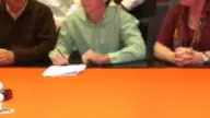 Local Product Will Cannon Signs NLI To Join Men's Golf Team