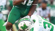 Reaves Leads UAB Past Marshall, 38-31