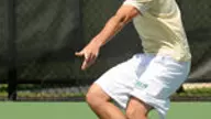 Tennis Team Leads Tulane As Weather Suspends Play