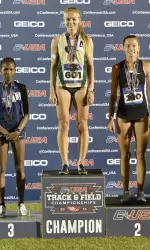 Coffin Wins 3000-Meter Steeplechase at C-USA Championships