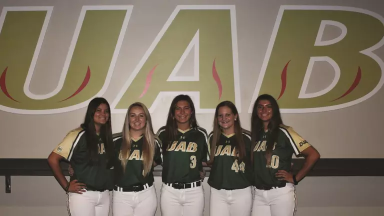 Blazers Softball Signs Five