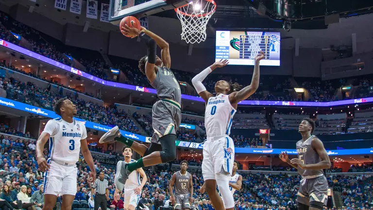 UAB Men’s Basketball Falls on the Road at Memphis, 94-76