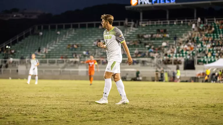 Brooks Rice’s Late Goal Guides Men’s Soccer to 2-2 Draw