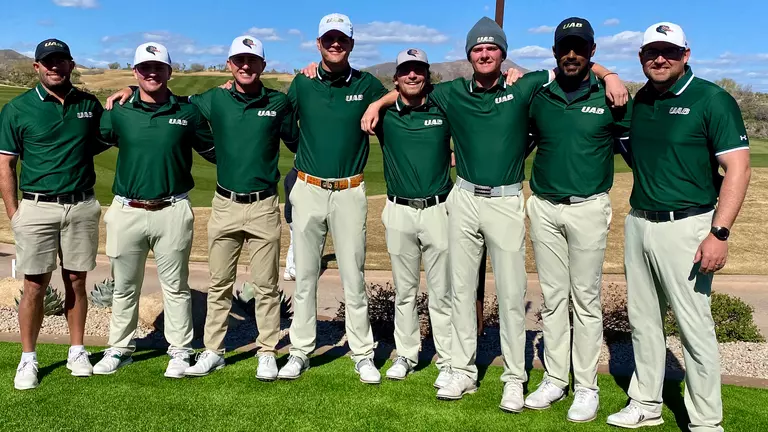 UAB Men’s Golf Ties for First at Desert Mountain Collegiate