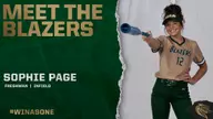 Meet the Blazers: Sophie Page