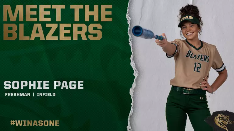 Meet the Blazers: Sophie Page