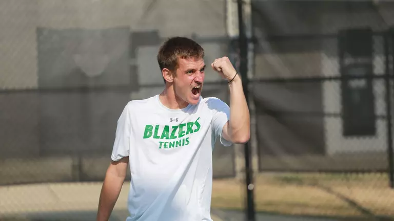 UAB Men’s Tennis Sweeps Doubleheader