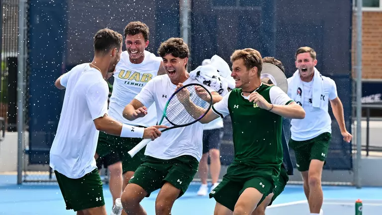 UAB Men’s Tennis Wins Thriller over No. 62 Rice in C-USA Tourney