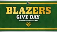 Blazers Give Day Set for December 3
