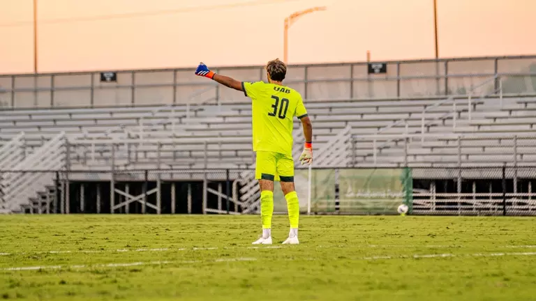 UAB Men’s Soccer Draws with Stetson