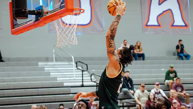 Lindsay-Martin, Meyer Lead Blazers to 81-73 Win