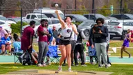 Franck-Petersen Sets School Record in Shot Put, Several Blazers Set Season-Bests