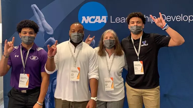 Haynes Represents UB at NCAA Leadership Forum