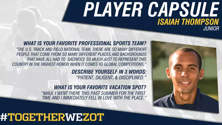 Countdown Capsule: Isaiah Thompson