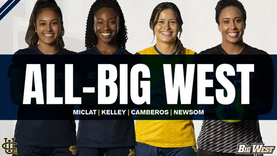 Four Anteaters Receive All-Big West Praise