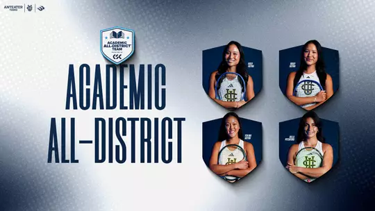 Haily Huynh, Maily Huynh, Yen Nhi Huynh and Bella Pitchford named to CSC Academic All-District Women's Tennis Team