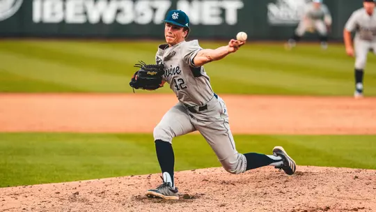 Ryder Brooks delivers a pitch vs. Vanderbilt at Las Vegas Ballpark