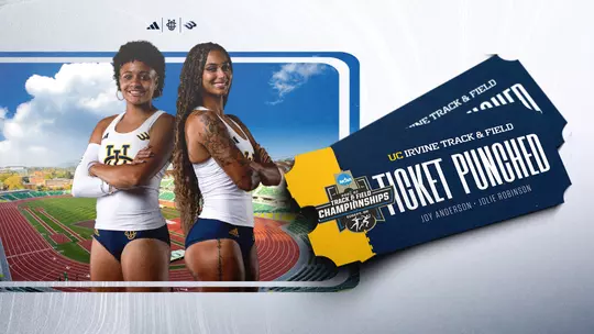 Ticket Punched to NCAA Outdoor Track & Field Championships - Joy Anderson and Jolie Robinson