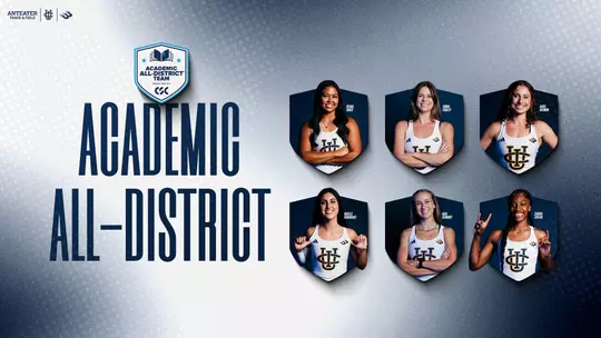 Six Anteaters named to CSC Academic All-District Women's Track & Field Team