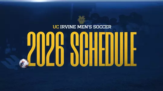 The 2026 UC Irvine men's soccer schedule