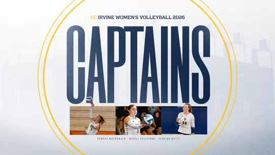 Kendra MacDonald, Nicole Feliciano and Jessica Bates named women's volleyball team captains for the 2026 season