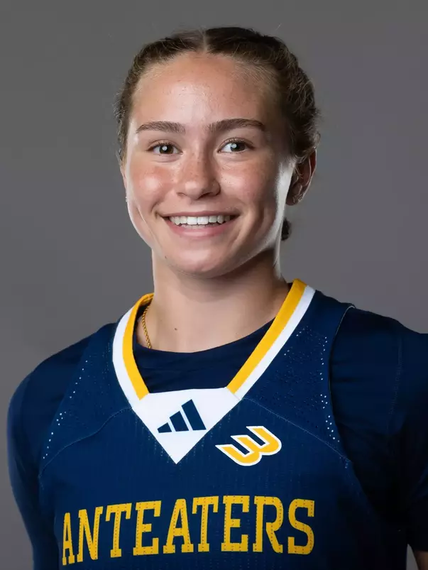 Head shot of Ellery Burke-Brown in blue jersey