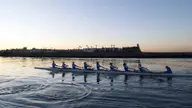UCLA Rowing Closes Day One at Clemson