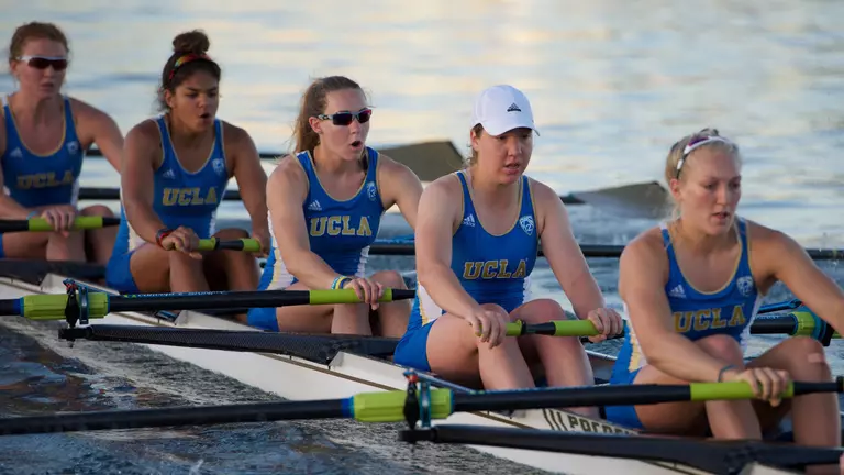 UCLA Races Five Boats in Crew Classic