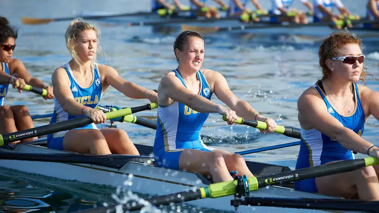 UCLA Rowing Concludes Day One at Clemson