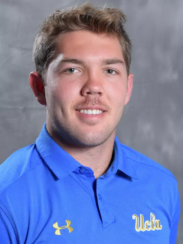 UCLA Bruins linebacker Winston Anawalt (48) poses in Los Angeles, Friday, July 6, 2018. (Kirby Lee via Image of Sport)