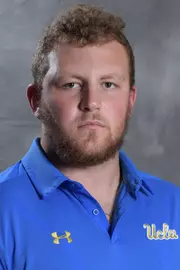 UCLA Bruins linebacker Jake Burton (73) poses in Los Angeles, Friday, July 6, 2018. (Kirby Lee via Image of Sport)