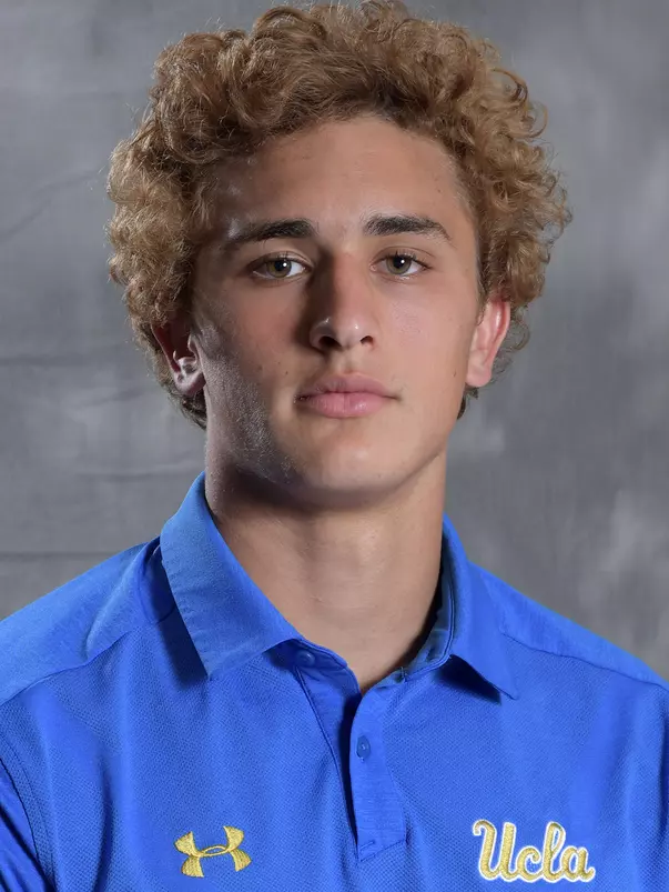 UCLA Bruins tight end Greg Dulcich (85) poses in Los Angeles, Friday, July 6, 2018. (Kirby Lee via Image of Sport)