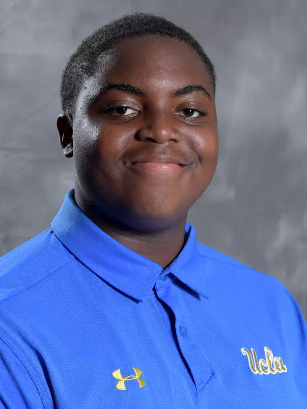 UCLA Bruins offensive lineman Jon Gaines (57)  poses in Los Angeles, Friday, July 6, 2018. (Kirby Lee via Image of Sport)