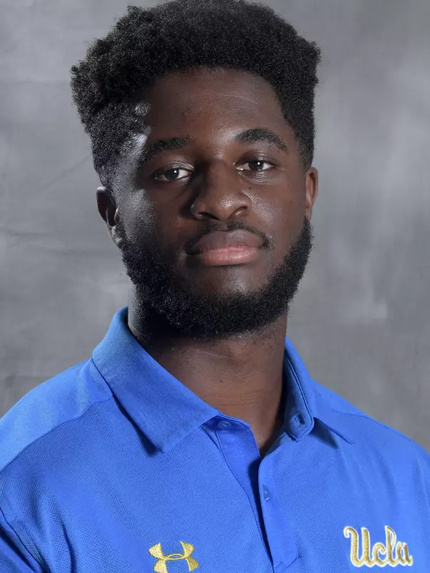 UCLA Bruins defensive lineman Odua Isibor (97) poses in Los Angeles, Friday, July 6, 2018. (Kirby Lee via Image of Sport)