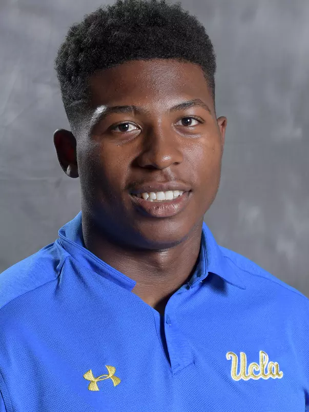 UCLA Bruins running back Joshua Kelley (27)  poses in Los Angeles, Friday, July 6, 2018. (Kirby Lee via Image of Sport)