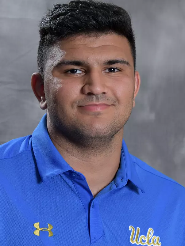 UCLA Bruins running back Muhammad Khalil poses in Los Angeles, Friday, July 6, 2018. (Kirby Lee via Image of Sport)