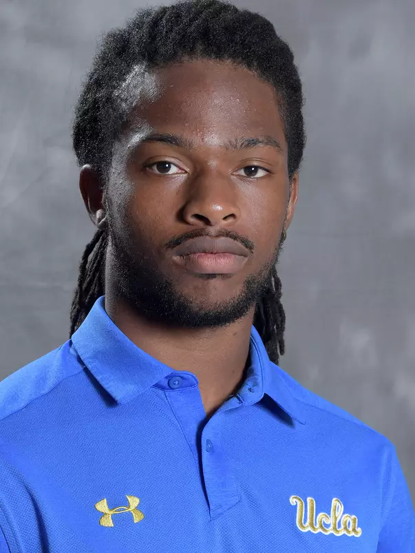 UCLA Bruins receiver Dymond Lee (9) poses in Los Angeles, Friday, July 6, 2018. (Kirby Lee via Image of Sport)