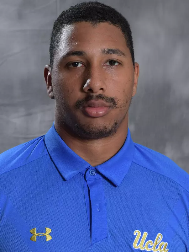 UCLA Bruins linebacker Keisean Lucier-South (11) poses in Los Angeles, Friday, July 6, 2018. (Kirby Lee via Image of Sport)