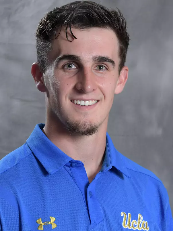 UCLA Bruins quarterback Matt Lynch (15) poses in Los Angeles, Friday, July 6, 2018. (Kirby Lee via Image of Sport)
