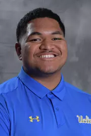 UCLA Bruins defensive lineman Atonio Mafi (66) poses in Los Angeles, Friday, July 6, 2018. (Kirby Lee via Image of Sport)