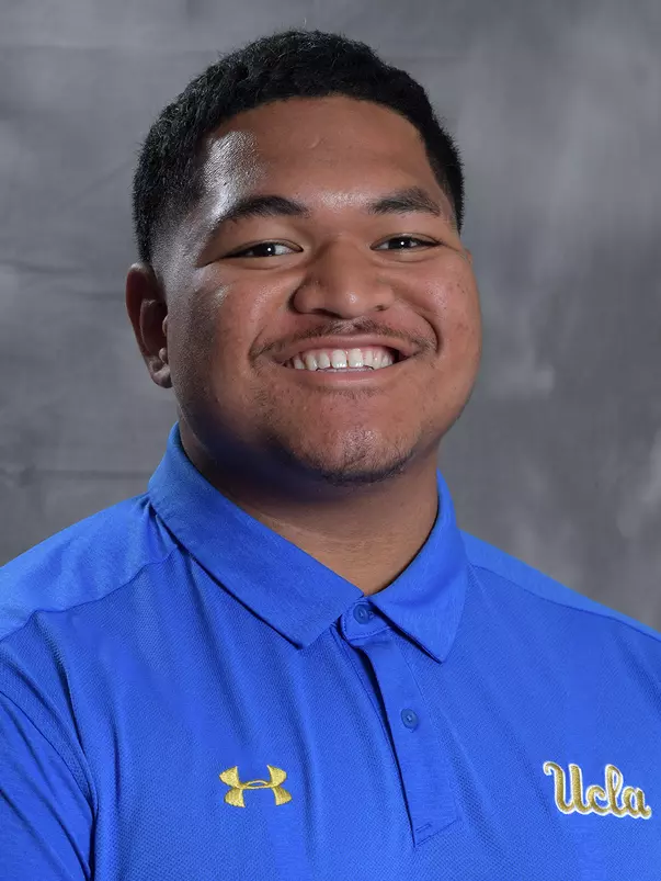 UCLA Bruins defensive lineman Atonio Mafi (66) poses in Los Angeles, Friday, July 6, 2018. (Kirby Lee via Image of Sport)