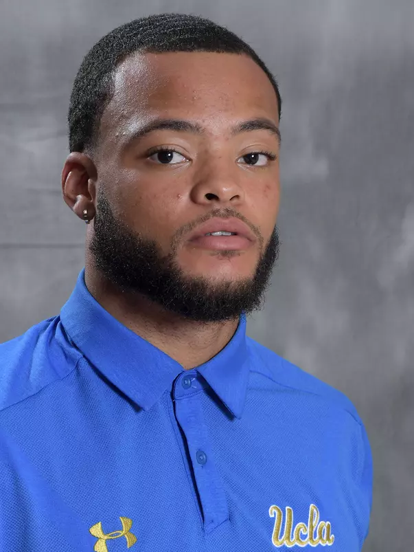 UCLA Bruins defensive back Adarius Pickett (6) poses in Los Angeles, Friday, July 6, 2018. (Kirby Lee via Image of Sport)
