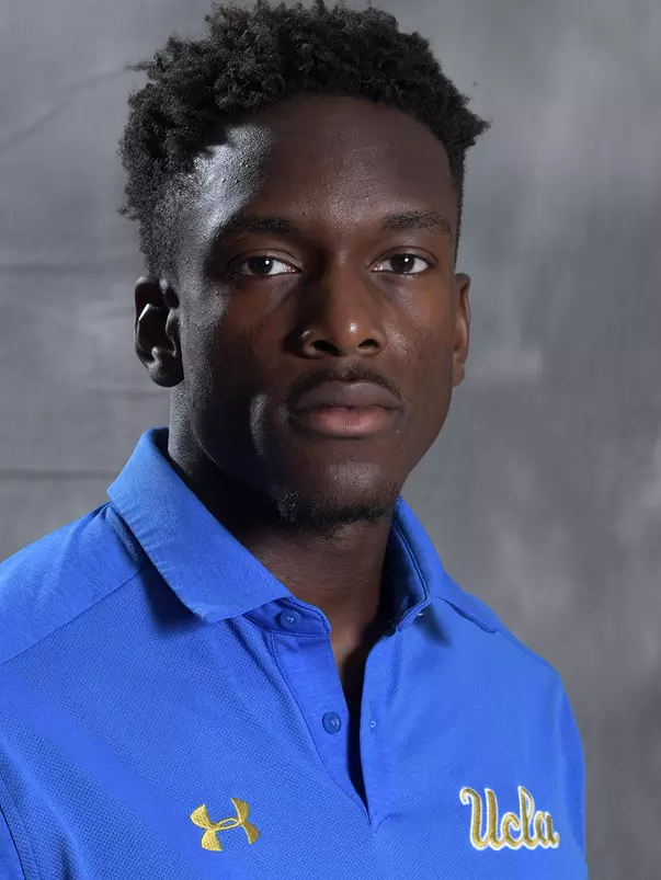 UCLA Bruins receiver Audie Omotosho (11)  poses in Los Angeles, Friday, July 6, 2018. (Kirby Lee via Image of Sport)