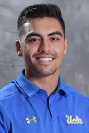 UCLA Bruins receiver Christian Pabico (17) poses in Los Angeles, Friday, July 6, 2018. (Kirby Lee via Image of Sport)