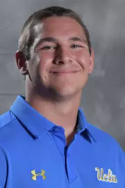 UCLA Bruins tight end Drew Platt (33) poses in Los Angeles, Friday, July 6, 2018. (Kirby Lee via Image of Sport)