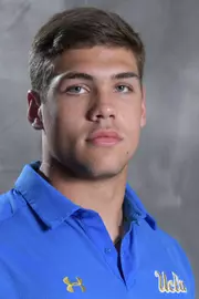 UCLA Bruins tight end David Priebe (83) poses in Los Angeles, Friday, July 6, 2018. (Kirby Lee via Image of Sport)