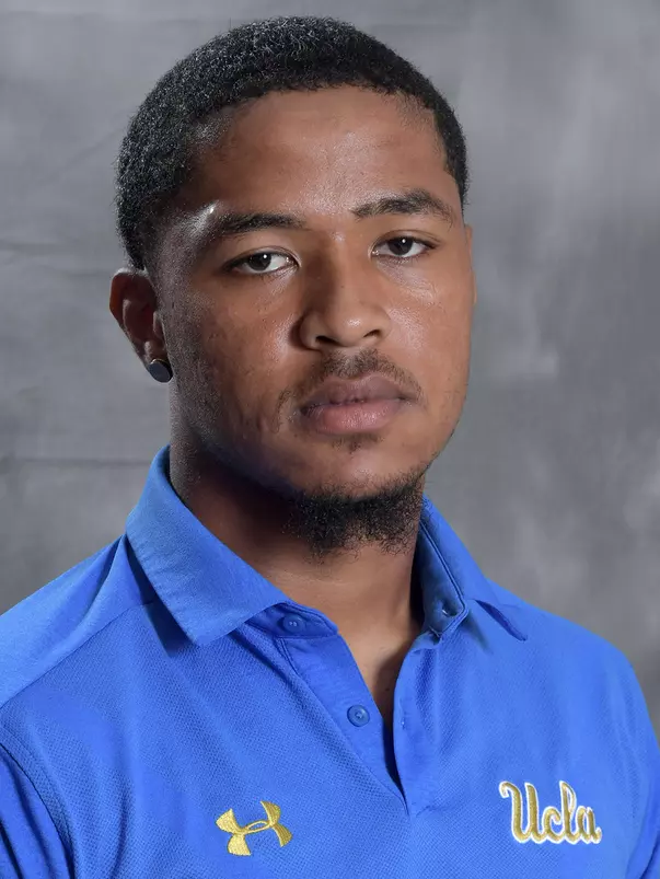 UCLA Bruins linebacker Leni Toailoa (26) poses in Los Angeles, Friday, July 6, 2018. (Kirby Lee via Image of Sport)