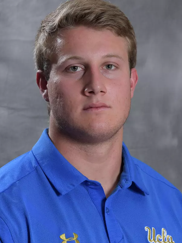 UCLA Bruins defensive lineman Rick Wade (90) poses in Los Angeles, Friday, July 6, 2018. (Kirby Lee via Image of Sport)